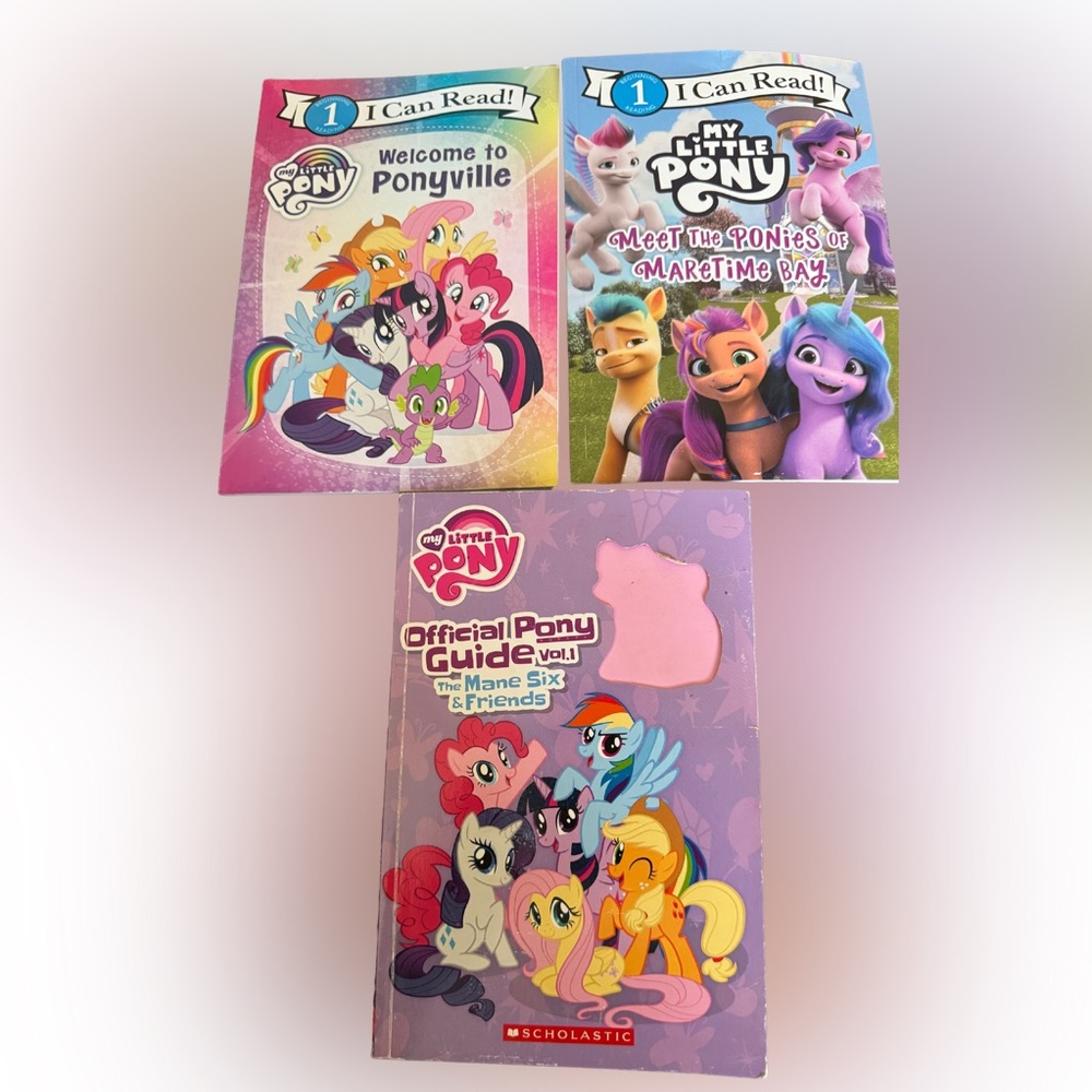 My Little Pony Kids Books Bundle - 3 books